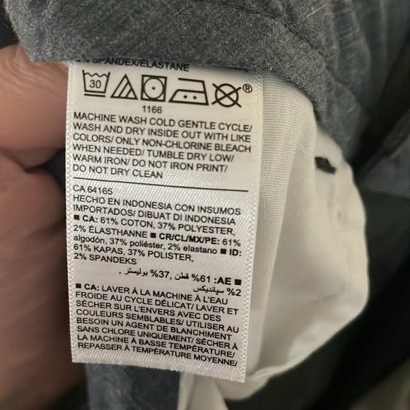 Old Navy size 30x32 gray ultimate straight built-in flex dress pants - Picture 7 of 7